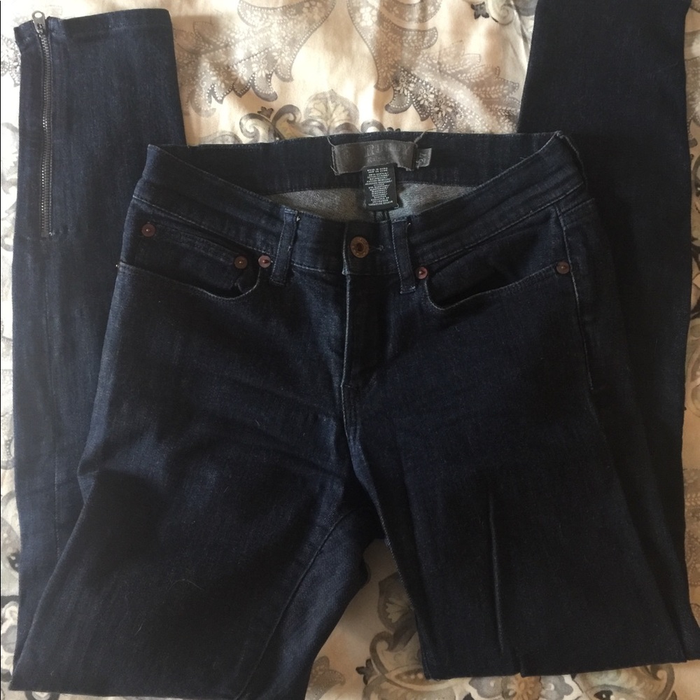 Rugby Ralph Lauren skinny jeans with zipper detail